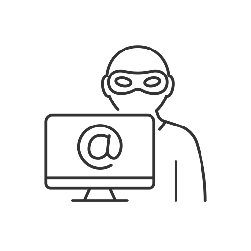 cibercrimen Generic outline icono