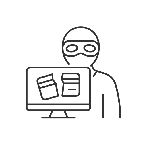 Steal money Generic outline icon