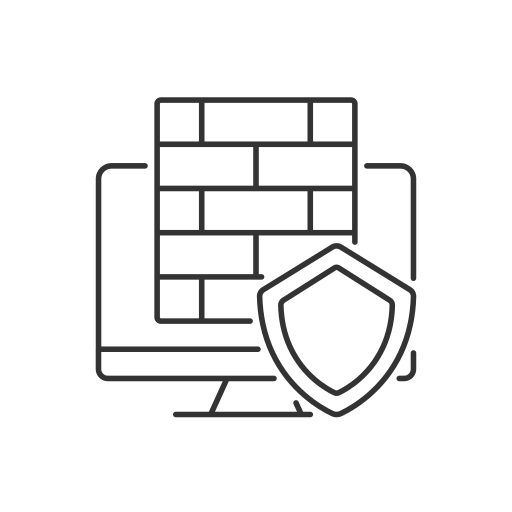 Firewall Generic outline icon