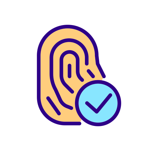 scannen von fingerabdrücken Generic Others icon