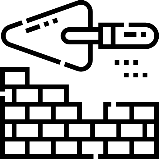 Кирпичная стена Detailed Straight Lineal иконка