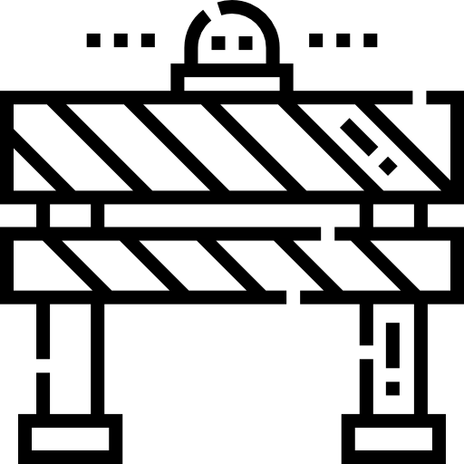 장벽 Detailed Straight Lineal icon