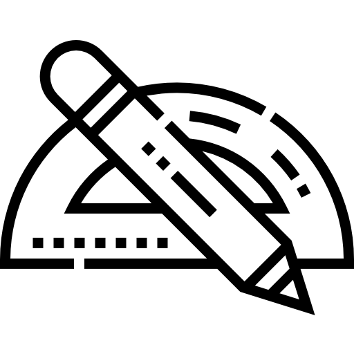 ルーラー Detailed Straight Lineal icon