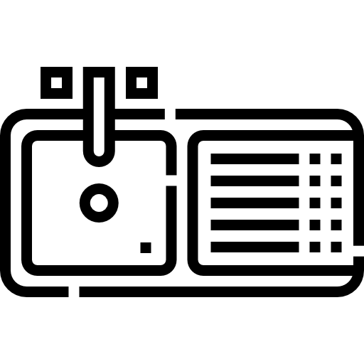 Раковина Detailed Straight Lineal иконка