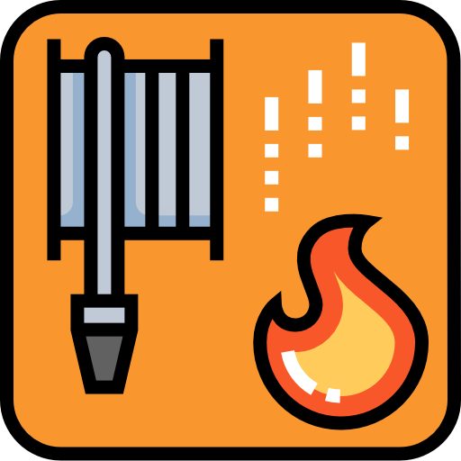 manichetta antincendio Detailed Straight Lineal color icona