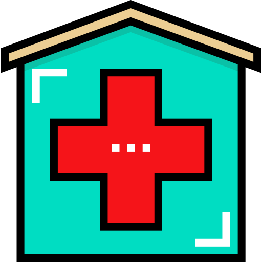 Emergency Detailed Straight Lineal color icon