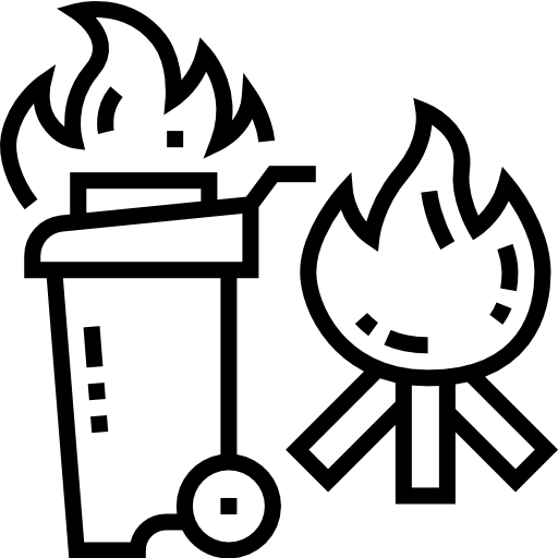 combustible Detailed Straight Lineal Icône