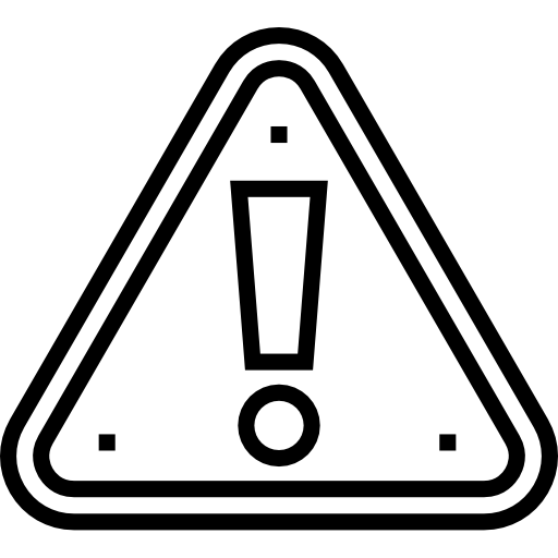 アラート Detailed Straight Lineal icon