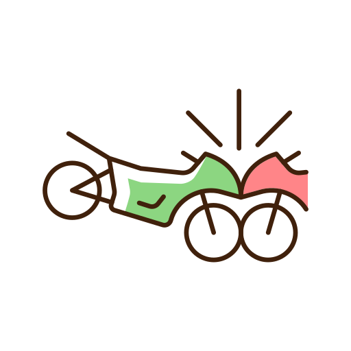 Motorcycle accident Generic Others icon