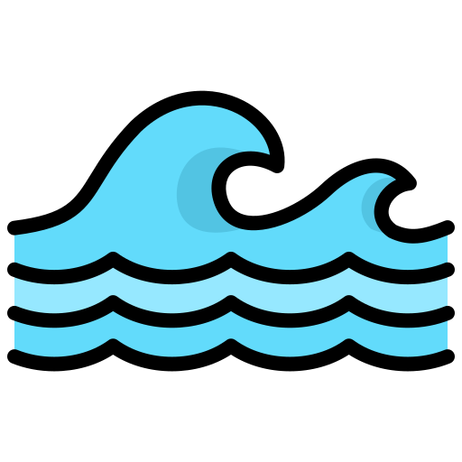 Beach Generic color lineal-color icon