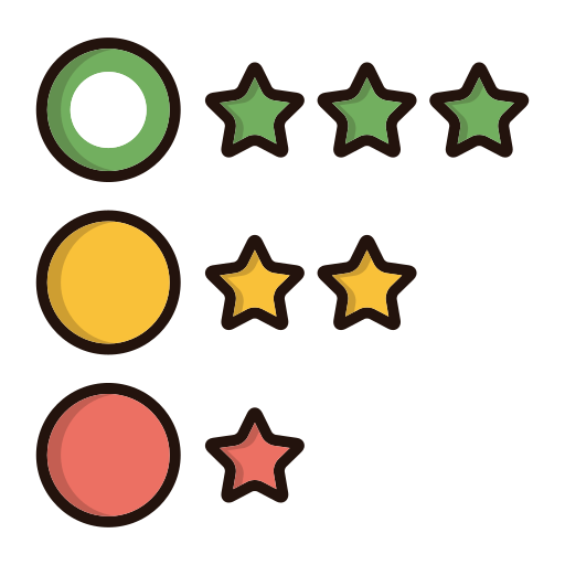 estrelas Generic color lineal-color Ícone