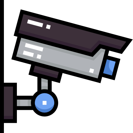 Cctv Detailed Straight Lineal color icon