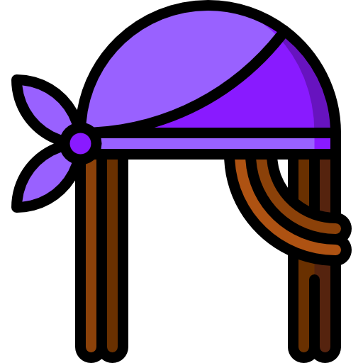 perücke Special Lineal color icon