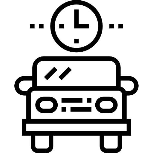 시각 Detailed Straight Lineal icon