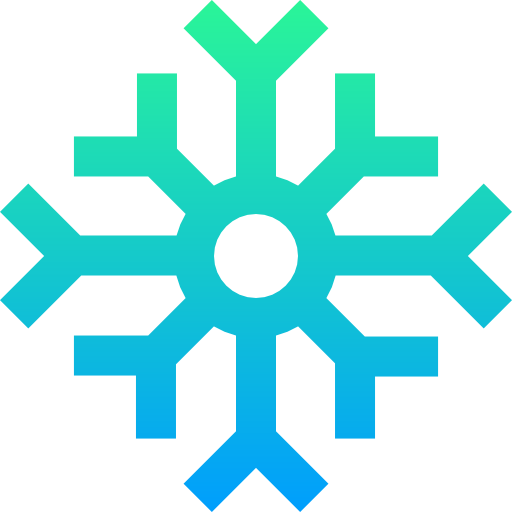 fiocco di neve Super Basic Straight Gradient icona
