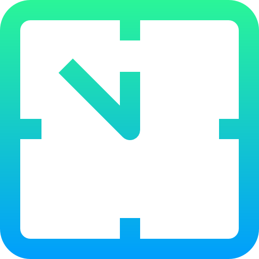 północ Super Basic Straight Gradient ikona