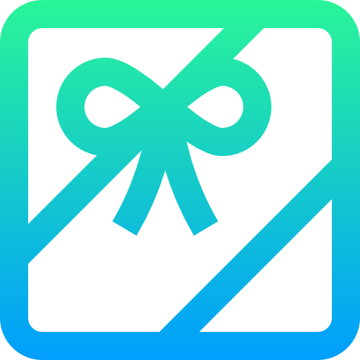 Gift Super Basic Straight Gradient icon