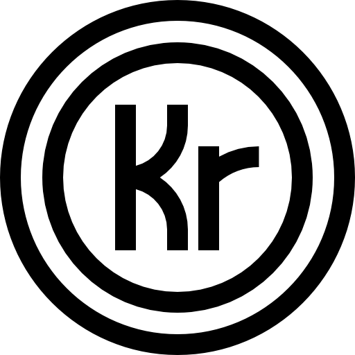 corona Basic Straight Lineal icono