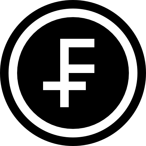 schweizerfranken Basic Straight Filled icon