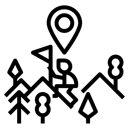szpilka turkkub Lineal ikona