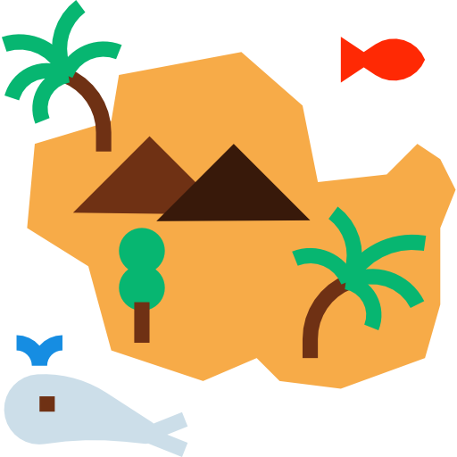 isla turkkub Flat icono