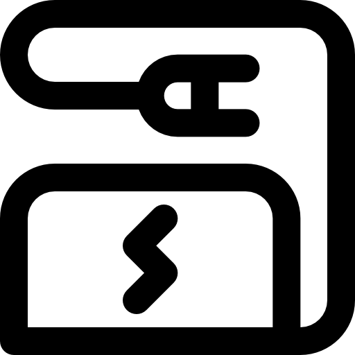 プラグ Super Basic Rounded Lineal icon