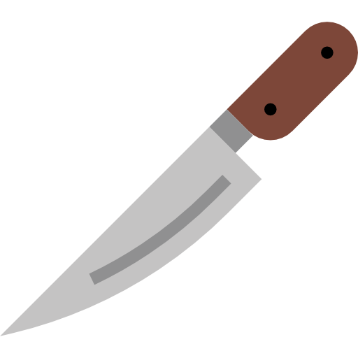cuchillo turkkub Flat icono