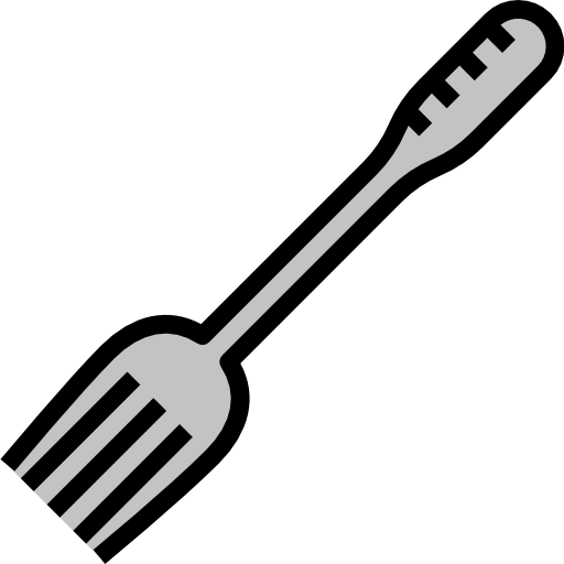 Fork turkkub Lineal Color icon