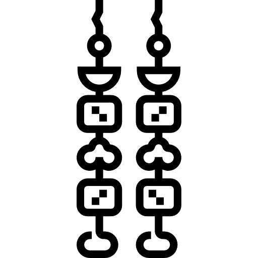 broszki Detailed Straight Lineal ikona