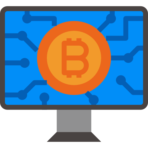 bitcoiny turkkub Flat ikona
