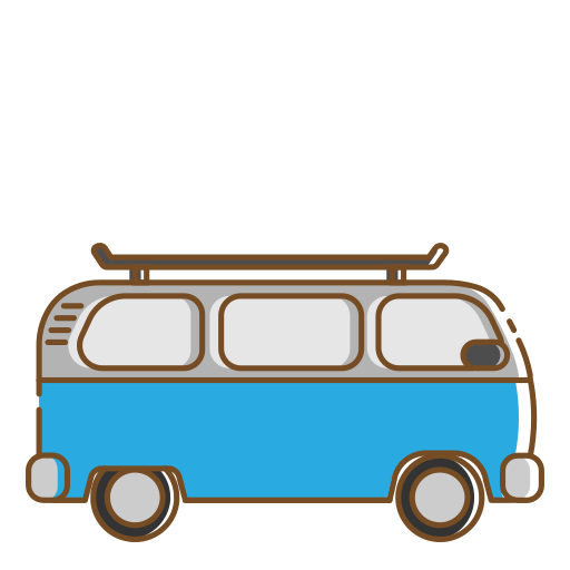 Vehicle Generic color lineal-color icon