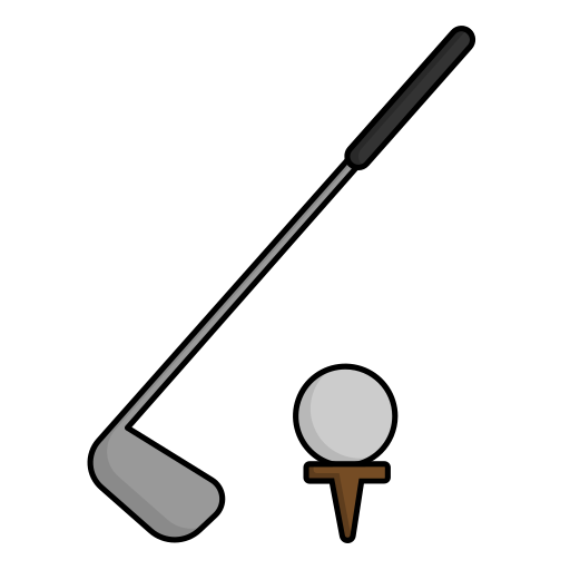 le golf Generic color lineal-color Icône