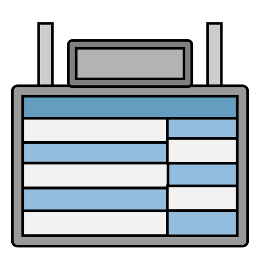 stazione Generic color lineal-color icona