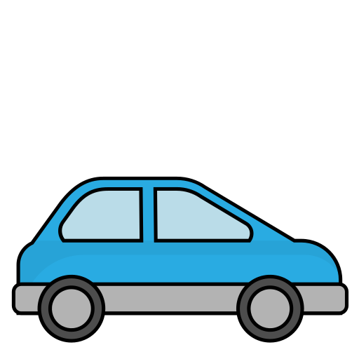 Vehicle Generic color lineal-color icon