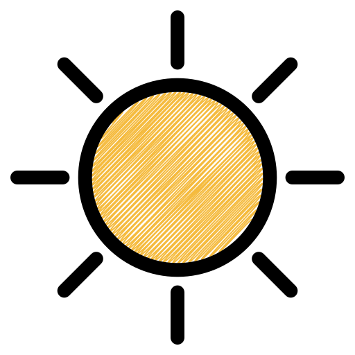 여름 Generic color lineal-color icon
