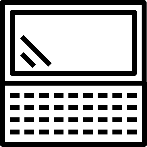 ordenador portátil turkkub Lineal icono