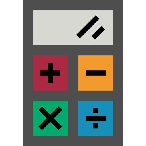 Calculator turkkub Flat icon