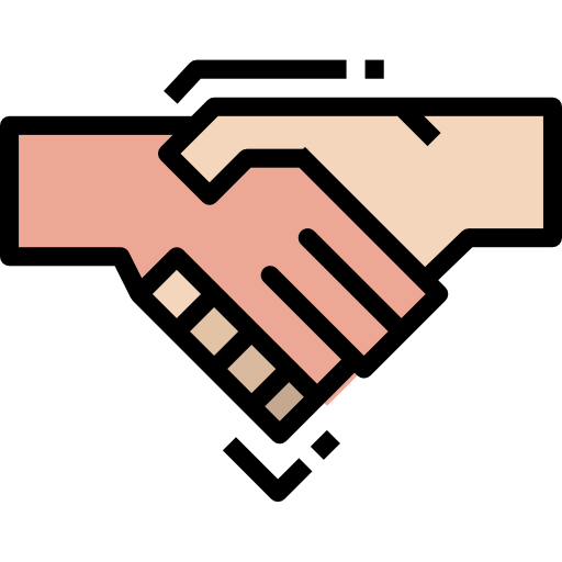 Handshake turkkub Lineal Color icon