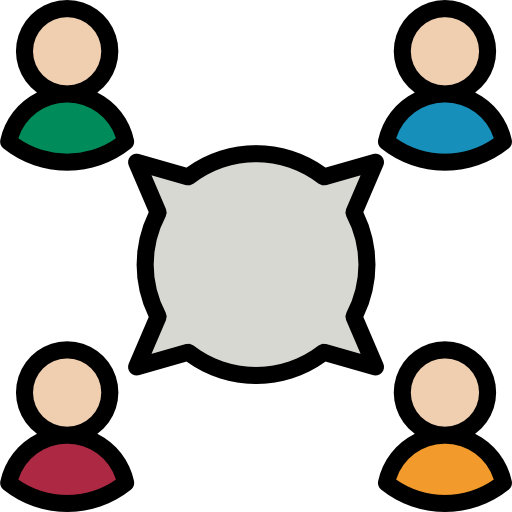 charla turkkub Lineal Color icono