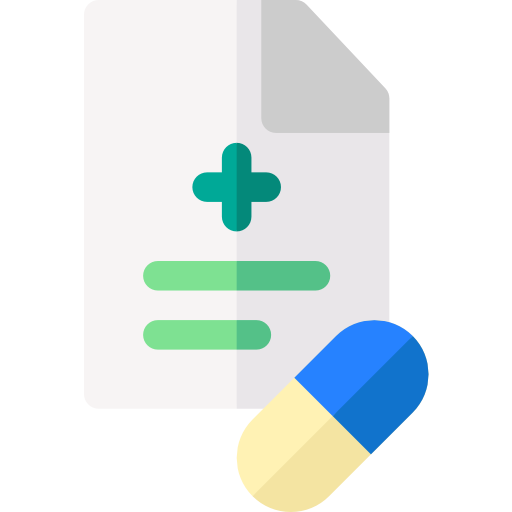 prescription Basic Rounded Flat Icône