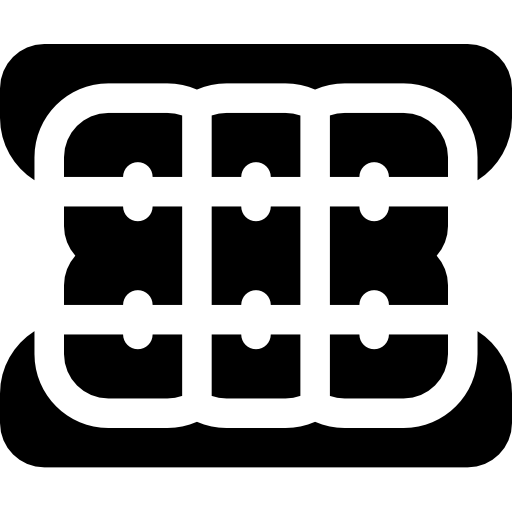 bretelle Basic Rounded Filled icona