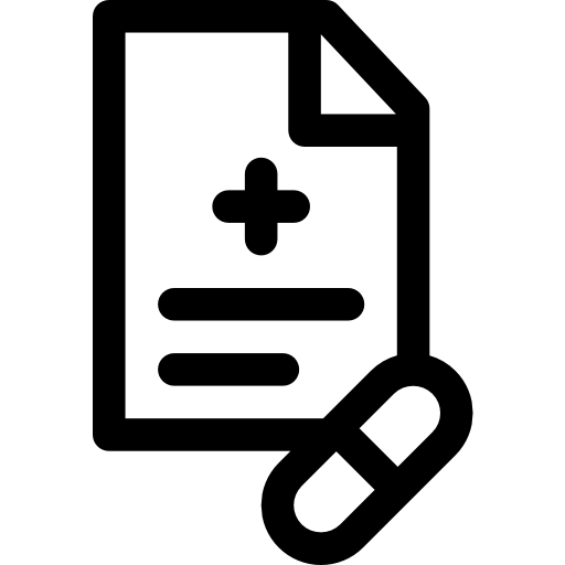 処方 Basic Rounded Lineal icon