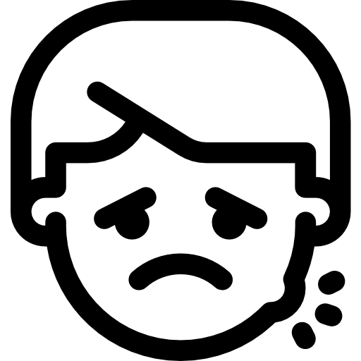 환자 Basic Rounded Lineal icon