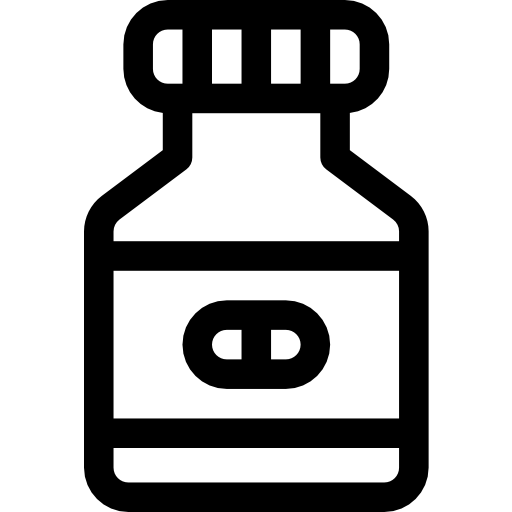 薬 Basic Rounded Lineal icon