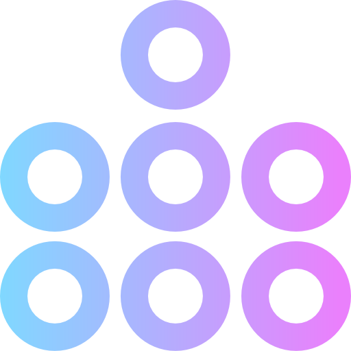 Organization Super Basic Rounded Gradient icon