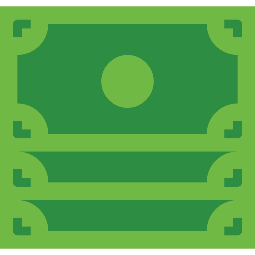 Cash turkkub Flat icon
