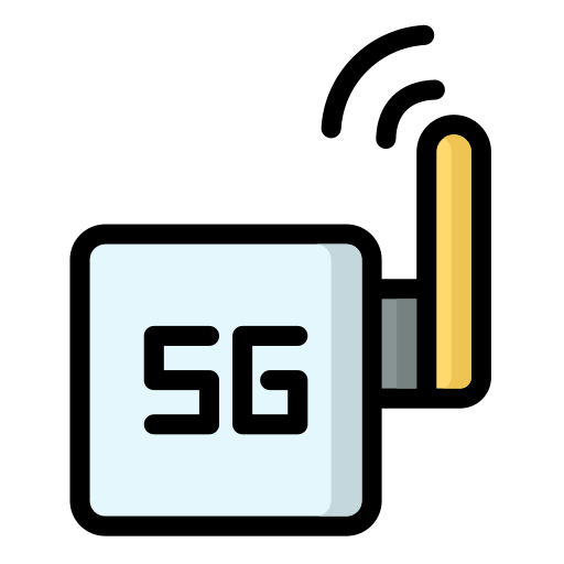wi-fi 5g Generic color lineal-color ikona