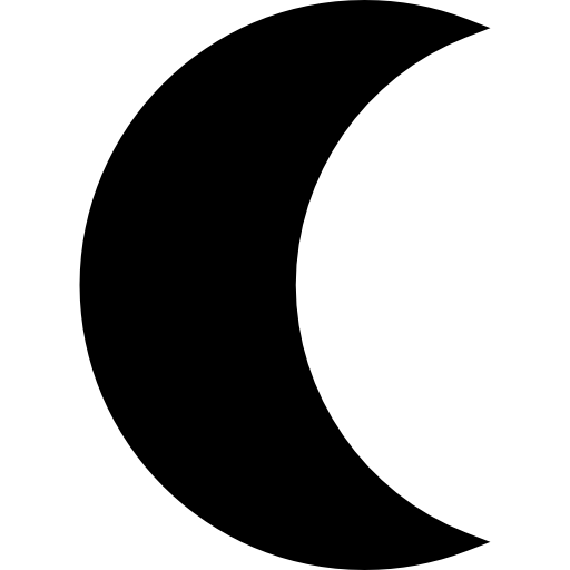 Moon Basic Miscellany Fill icon