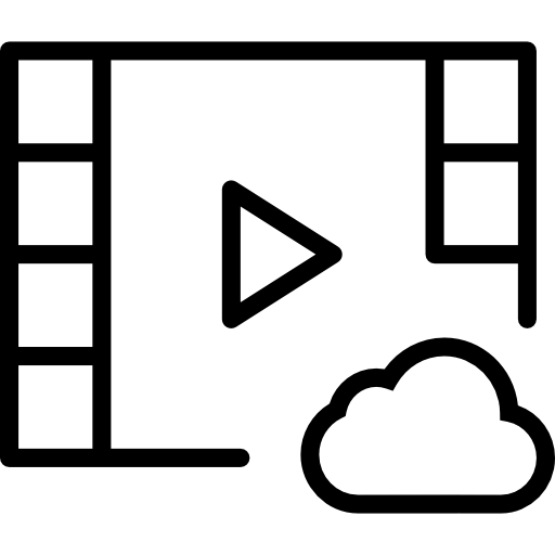 ビデオプレーヤー Basic Miscellany Lineal icon