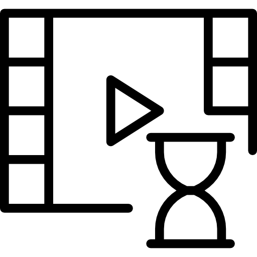 ビデオプレーヤー Basic Miscellany Lineal icon